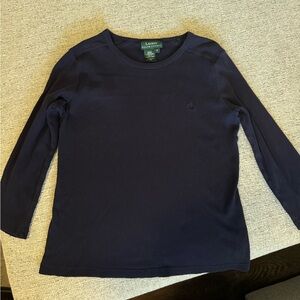 Lauren Ralph Lauren 100% cotton quarter sleeve